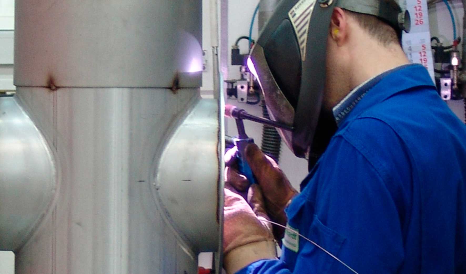 Edelstahlschweißen im MAG- und WIG-Verfahren Industriemechaniker, Edelstahlschweißen