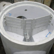 HydroStyx eingebaut in Fertigschacht