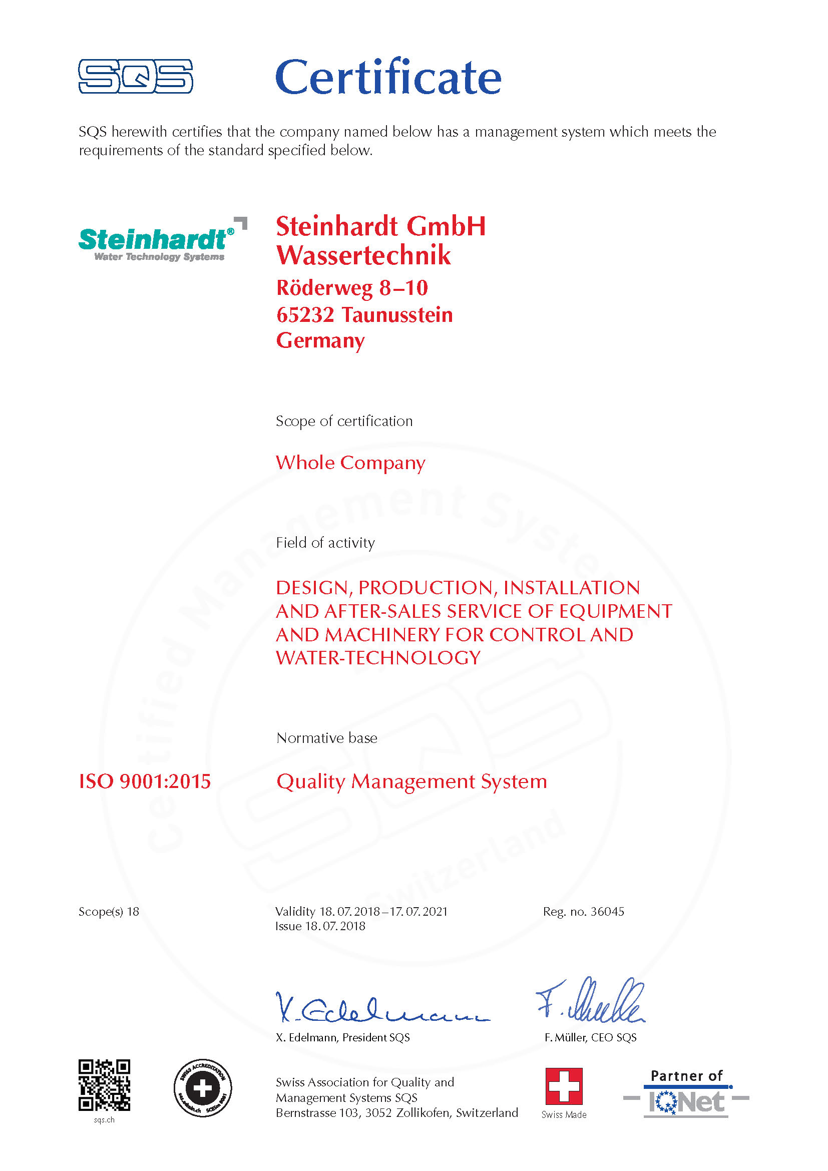 Steinhardt Zert GB valid 2021_07